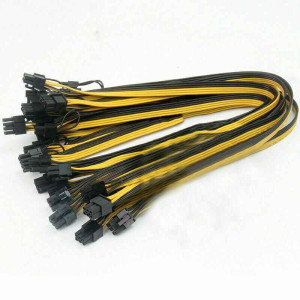 Mining Cable 10 τεμ 6+2 Pin PCIe - 6-Pin