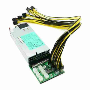 Mining Cable 6+2 Pin PCIe - 6-Pin PCIe Cable 0.5m Κίτρινο