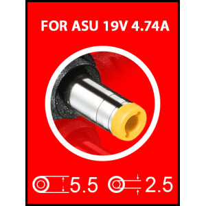 Asus 19V/4,74AH Q-Tech (5.5*2.5) 