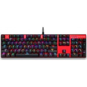 Μηχανικό Πληκτρολόγιο Motospeed CK104 Red Gr (Red Switches)