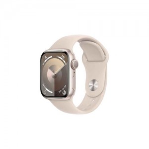Apple Watch Series 9 GPS 41mm Starlight Alu Case, Starlight Sport Band S/M EU MR8T3