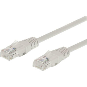 Powertech U/UTP Cat.5e Καλώδιο Δικτύου Ethernet 0.3m Γκρι