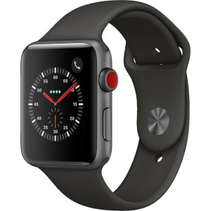 Apple Watch 3 Cellular Aluminium 42mm (Space Grey) (MQKT2ZD/A)