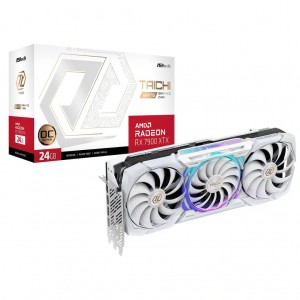 Asrock Radeon RX 7900 XTX Taichi White OC 24GB GDDR6 PCI-Express Graphics Card  (90-GA4AZZ-00UANF)