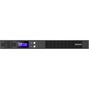 PowerWalker VI 500 R1U uninterruptible power supply (UPS) Line-Interactive 500 VA 300 W 4 AC outlet(s) Black (10121047)