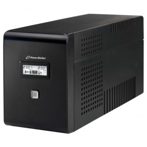 PowerWalker VI 2000 LCD uninterruptible power supply (UPS) 2000 VA 2 AC outlet(s) Black (10120020)