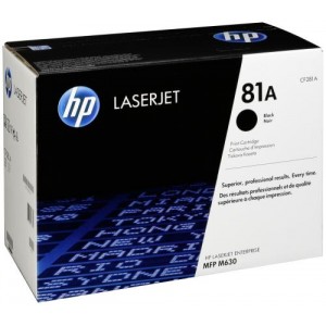 HP 81A Original Black 1 pc(s) (CF281A)