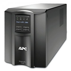 APC SMT1500IC uninterruptible power supply (UPS) Line-Interactive 1500 VA 1000 W 8 AC outlet(s) Black (SMT1500IC)