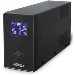 Gembird EG-UPS-031 uninterruptible power supply (UPS) 650 VA 3 AC outlet(s) Black (EG-UPS-031)