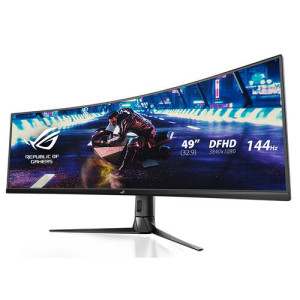 ASUS XG49VQ computer monitor 124.5 cm (49'') UltraWide Quad HD LED Curved Black (90LM04H0-B01170)