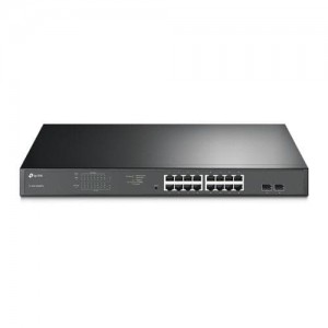 TP-LINK TL-SG1218MPE network switch Managed Gigabit Ethernet (10/100/1000) Black Power over Ethernet (PoE) (TL-SG1218MPE)