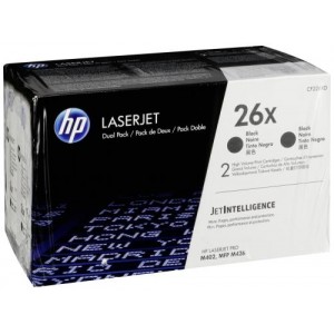HP 26X Original Black 2 pc(s) (CF226XD)
