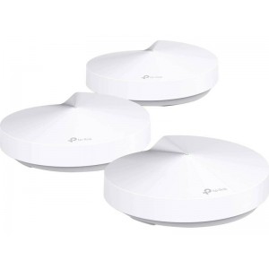 TP-LINK Deco M5 v3 WiFi Mesh Network Access Point Wi‑Fi 5 Dual Band (2.4 & 5GHz) σε Τριπλό Kit (DECO M5(3-PACK))
