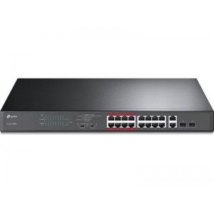 TP-LINK TL-SL1218MP v1 Unmanaged L2 PoE+ Switch με 18 Θύρες Gigabit (1Gbps) Ethernet και 2 SFP Θύρες (TL-SL1218MPE)