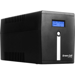 Green Cell Microsine 2000VA UPS Line-Interactive 1400W με 3 IEC Πρίζες (UPS09)