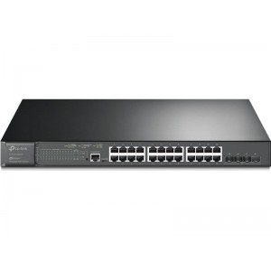 TP-LINK TL-SG3428XMP v1 Managed L3 Switch με 24 Θύρες Gigabit (1Gbps) Ethernet και 4 SFP Θύρες