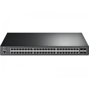 TP-LINK TL-SG3452P v1 Managed L2 PoE+ Switch με 48 Θύρες Gigabit (1Gbps) Ethernet και 4 SFP Θύρες