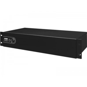 Ever ECO Pro 1200 AVR CDS 19'' 2U UPS Line-Interactive 1200VA 780W με 5 Πρίζες (W/EAVRRM-001K20)