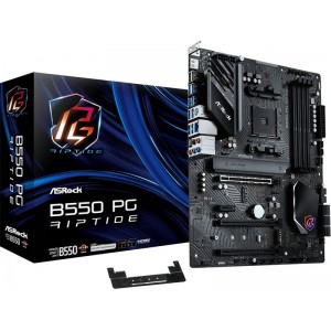 Asrock B550 Phantom Gaming Riptide Motherboard ATX με AMD AM4 Socket (90-MXBGH0-A0UAYZ)