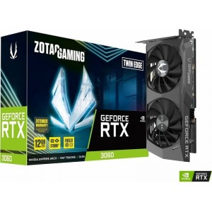 Zotac GeForce RTX 3060 12GB GDDR6 Twin Edge Κάρτα Γραφικών (ZT-A30600E-10M)