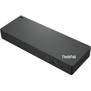 Lenovo ThinkPad USB-C Docking Station με HDMI/DisplayPort 4K PD Ethernet και συνδεση 3 Οθονών Μαύρο (40B00300EU)