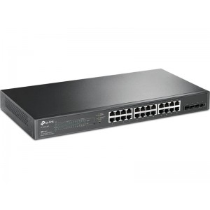 TP-LINK TL-SG2428P V1 Managed L2 PoE+ Switch με 24 Θύρες Gigabit (1Gbps) Ethernet και 4 SFP Θύρες