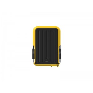 Silicon Power Armor A66 USB 3.2 Εξωτερικός HDD 4TB 2.5'' Κίτρινο (SP040TBPHD66LS3Y)