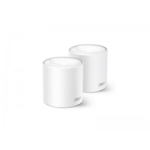 TP-LINK Deco X50 WiFi Mesh Network Access Point Wi‑Fi 6 Dual Band (2.4 & 5GHz) σε Διπλό Kit (Deco X50(2-pack))