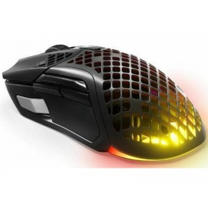 SteelSeries Aerox 5 Ασύρματο RGB Gaming Ποντίκι Black Matte Finish (62406)
