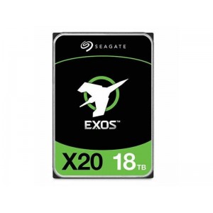 Seagate Exos X20 18TB HDD Σκληρός Δίσκος 3.5'' SATA III 7200rpm με 256MB Cache για Server (ST18000NM003D)