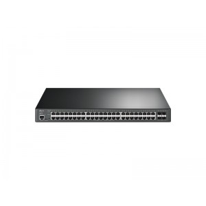 TP-LINK TL-SG3452XP v1 Managed L2 PoE+ Switch με 48 Θύρες Gigabit (1Gbps) Ethernet και 4 SFP Θύρες