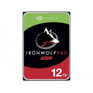 Seagate IronWolf Pro 12TB HDD Σκληρός Δίσκος 3.5'' SATA III 7200rpm με 256MB Cache για NAS (ST12000NT001)