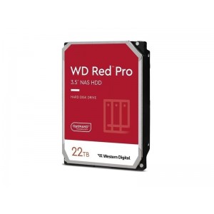 Western Digital Red Pro 22TB HDD Σκληρός Δίσκος 3.5'' SATA III 7200rpm με 512MB Cache για NAS (WD221KFGX)