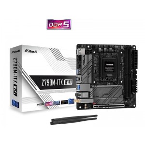 Asrock Z790M-ITX WiFi Motherboard Mini ITX με Intel 1700 Socket (90-MXBKE0-A0UAYZ)