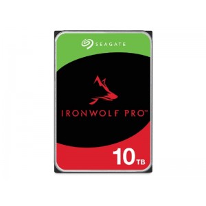 Seagate Ironwolf Pro 10TB HDD Σκληρός Δίσκος 3.5'' SATA III 7200rpm με 256MB Cache για NAS (ST10000NT001)
