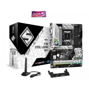 Asrock Z790 Steel Legend Wifi Motherboard ATX με Intel 1700 Socket (90-MXBKD0-A0UAYZ)