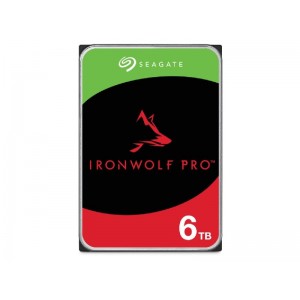 Seagate IronWolf Pro 6TB HDD Σκληρός Δίσκος 3.5'' SATA III 7200rpm με 256MB Cache για NAS (ST6000NT001)
