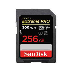 Sandisk Extreme Pro SDXC 256GB Class 10 U3 V90 UHS-II 300MB/s (SDSDXDK-256G-GN4IN)