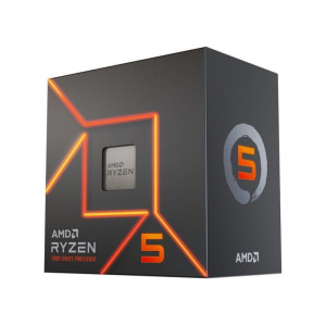 AMD Ryzen 5 7600 3.8GHz Επεξεργαστής 6 Πυρήνων για Socket AM5 σε Κουτί με Ψύκτρα (100-100001015BOX)