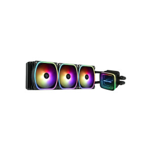Enermax Aquafusion ADV Υδρόψυξη Επεξεργαστή Τριπλού Ανεμιστήρα 120mm για Socket AM4/AM5/1700/1200/115x με RGB Φωτισμό (ELC-AQFA360-SQA)