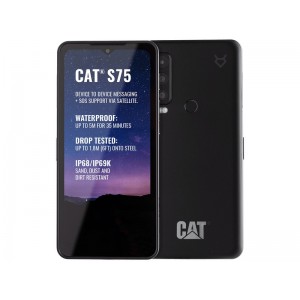 CAT S75 5G Dual SIM (6GB/128GB) Ανθεκτικό Smartphone Μαύρο (CS75-DAB-ROE-NN)