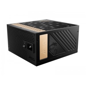 MSI MEG Ai1300P PCIE5 1300W Τροφοδοτικό Υπολογιστή Full Modular 80 Plus Platinum (306-7ZP4A11-CE0)