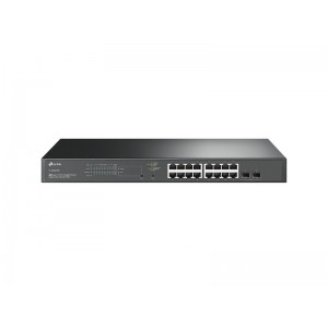 TP-LINK TL-SG2218P V1 Managed L3 PoE+ Switch με 16 Θύρες Gigabit (1Gbps) Ethernet και 2 SFP Θύρες