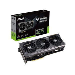 Asus GeForce RTX 4070 12GB GDDR6X TUF Gaming OC Edition Κάρτα Γραφικών (90YV0IZ0-M0NA00)