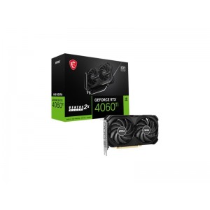 MSI GeForce RTX 4060 Ti 8GB GDDR6 Ventus 2X OC Κάρτα Γραφικών (RTX 4060 Ti VENTUS 2X BLACK 8G)