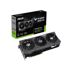 Asus GeForce RTX 4060 Ti 8GB GDDR6 TUF Gaming OC Κάρτα Γραφικών (90YV0J50-M0NA00)