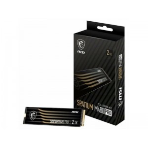 MSI Spatium M480 Pro SSD 2TB M.2 NVMe PCI Express 4.0 (S78-440Q600-P83)