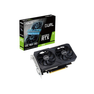 Asus GeForce RTX 3050 8GB GDDR6 Dual V2 OC Κάρτα Γραφικών (90YV0GH6-M0NA00)