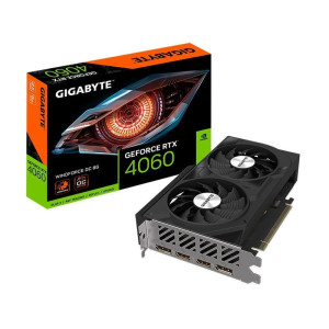 Gigabyte GeForce RTX 4060 8GB GDDR6 Windforce OC Κάρτα Γραφικών (GV-N4060WF2OC-8GD)
