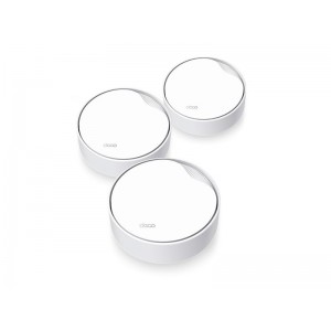 TP-LINK Deco X50-PoE v1 WiFi Mesh Network Access Point Wi‑Fi 5 Dual Band (2.4 & 5GHz) σε Τριπλό Kit (Deco X50-PoE(3-pack))
